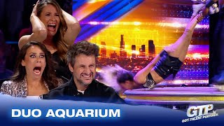 Ficámos todos sem ar com a atuação arrebatadora do Duo Aquarium! |Audições|Got Talent Portugal 2025