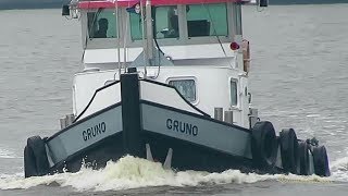 tugs GRUNO PD9333 \u0026 GRUNO II PELI Emden Port