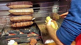 istanbul street food - lamb intestine sandwich - turkey street food