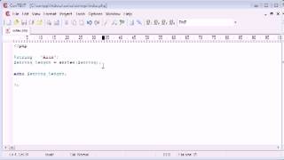 Beginner PHP Tutorial 46 String Functions String Length YouTube