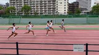 20220417東大競技会　100m 10”83(-1.2)