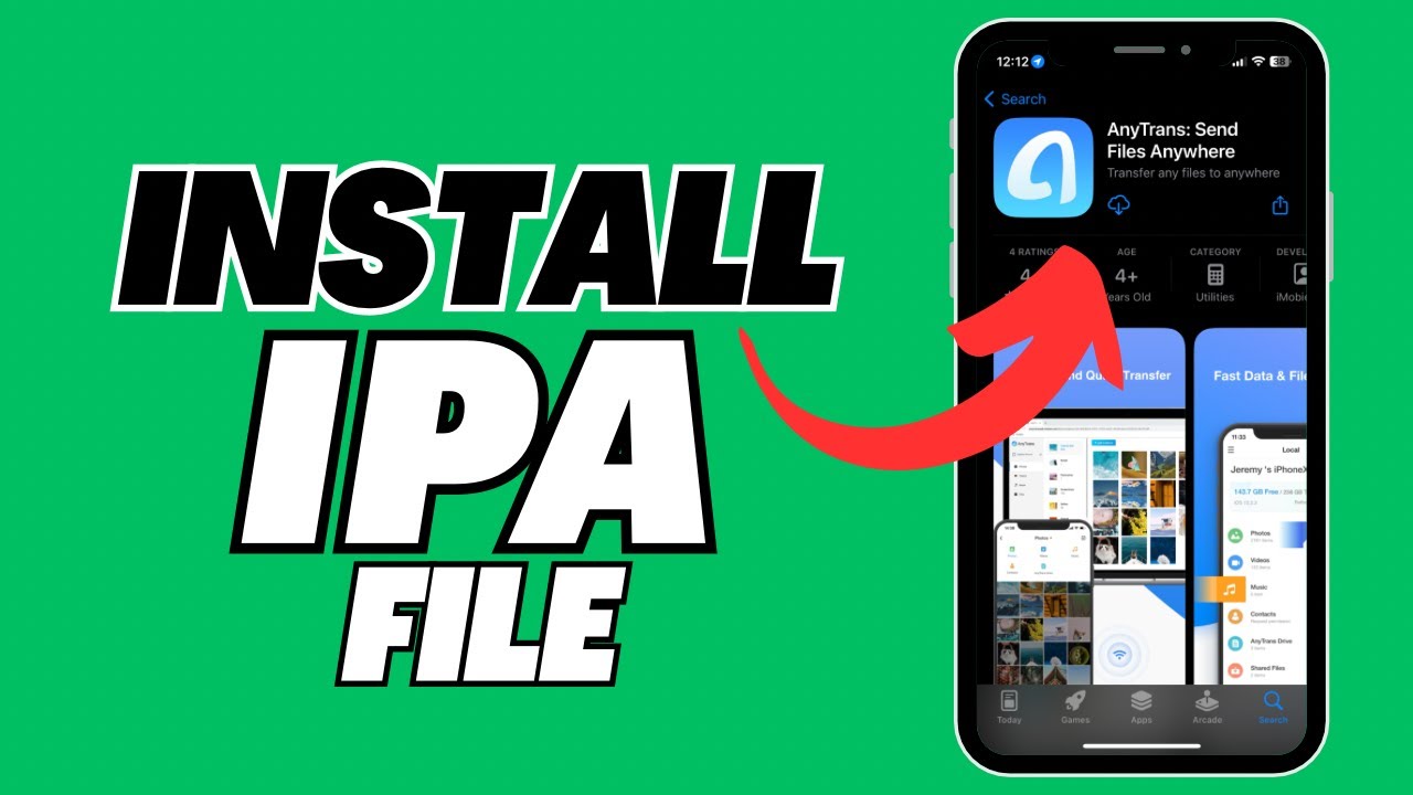 How To Download And Install Ipa File In IPhone | How To Install Ipa ...