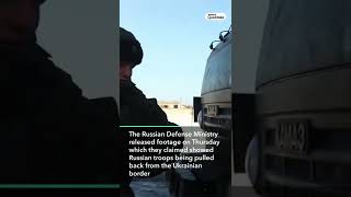 Russia Says New Video Shows More Troops Withdrawing