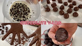 커피초콜릿 만들기 / 수제초콜릿 브이로그 / 부산 수제초콜릿 / chocolate vlog