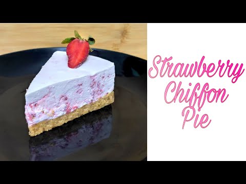 Strawberry Chiffon Cake Recipe