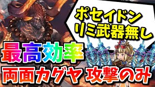 【最高効率】ゼノイフEX 両面カグヤ 攻撃のみ編成の紹介(ポセイドン/リミ武器無し)【グラブル】