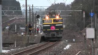 【ラストラン】 トワイライトエクスプレス 8001レ 最後の札幌行き （北陸本線 倶利伽羅～石動） 2015/3/12