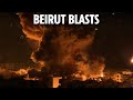 Massive blasts erupt in Beirut as latest round of Israeli airstrikes blitz city