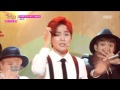 hot seventeen bindaetteok gentleman 세븐틴 빈대떡 신사 show music core 20150815