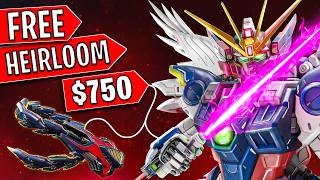 Unlocking the TWO NEW $750 GUNDAM HEIRLOOMS & PAY-TO-WIN Skins FOR FREE!