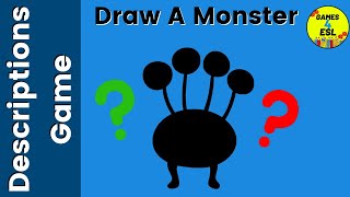 ESL Description Game | Draw A Monster