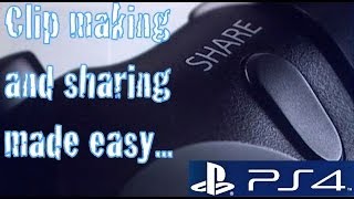 How to use PS4 Share Factory. Record, manage, edit and share all your clips. 1.7 Update