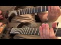 Iced Earth Burning Times Guitar Cover