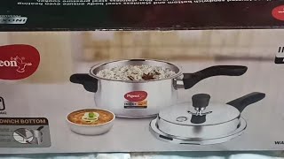 Review of stainless steel 3 Litres pressure cooker...