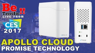 Promise Technology APOLLO Personal Cloud at CES 2017 on BeTerrific!!