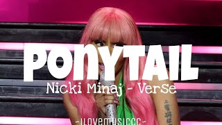 Nicki Minaj - Ponytail [Verse - Lyrics]