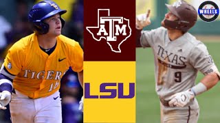 #1 Texas A&M vs LSU Highlights (G3) | 2024 College Baseball Highlights