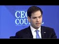 marco discusses foreign intelligence gathering at wsj forum marco rubio for president