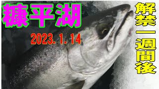 【糠平湖解禁1週間後の釣り】2023.1.14　毎年恒例の1泊釣行編　氷上サクラマス釣りの聖地ぬかびら湖の釣り（北海道のお勧め氷上釣り場：金山湖・チミケップ湖・阿寒湖・置戸湖・ホロカヤントー・網走湖）