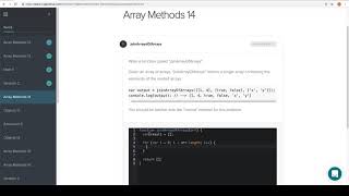 Module 1 - Array Methods 14