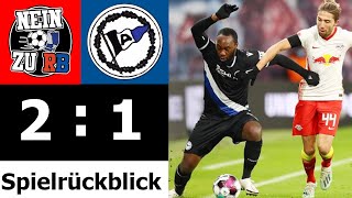 Spielrückblick - RB Leipzig vs. Arminia Bielefeld 2:1