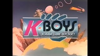 コナミ K-BOYS 関連CM集 1989 - 1990年