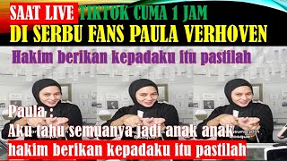 🔴SAAT LIVE TIKTOK❗❗❗ DISERBU FANS PAULA VERHOEVEN❗❗❗ NETIZEN BANYAK MEMBERI DUKUNGAN❗❗❗HAK ASUH ANAK