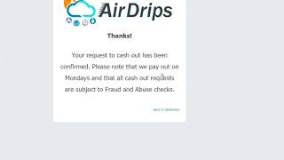 อัพเดทการถอนเว็ป airdrips กับการถอนจำนวน 150000 ซาโตซิ