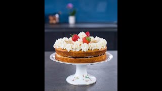 Refined Sugar-Free Victoria Sponge | Stacey Dees Kitchen