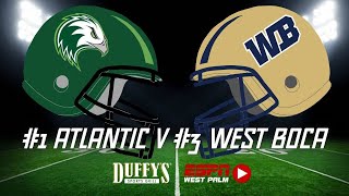 West Boca STUNS Atlantic in an EPIC rivalry matchup | ESPN High School Football