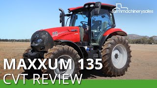 Case IH Maxxum 135 CVT tractor 2019 review