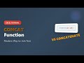 Excel CONCAT Function: The Modern Way to Combine Text! ✨