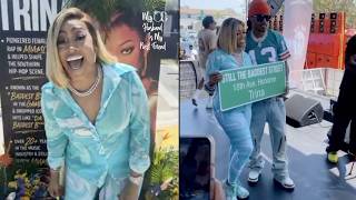 "Still The Baddest" Benjamin Kearse & Wife Trina Attend Her Street Dedication Ceremony! 🙏🏾
