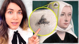 ¿Por qué pintaban las moscas ASÍ en los cuadros?