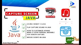 How to Create Capture Screen Utility in Java using Robot Class