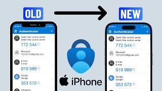 How to Transfer Microsoft Authenticator to New iPhone (iPhone to iPhone)
