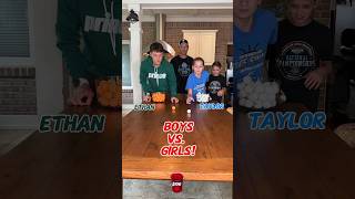 $100 money ball battle! Boys vs. Girls!! #familygamenight #familyfun