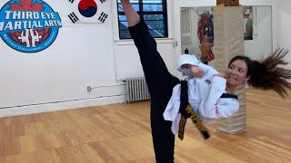 Poomsae and sparring for advanced World Taekwondo (39)