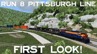 Run 8: NS Pittsburgh Line First Look!