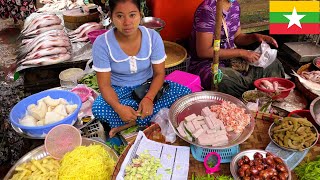 A vibrant creek-side raw market tour in Yangon, Myanmar 🇲🇲