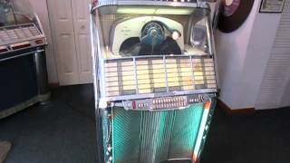 WURLITZER 1900 Centennial Jukebox TURQUOISE with 255 Stepper