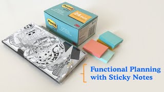 Functional Planning using Sticky Notes | Hobonichi Weeks