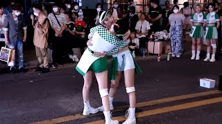 SUNDAY. BABYS. SINCHON ROAD BUSKING. UNIQUE ALLURING PERFORMANCE.