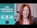 CSA: One-Dimensional (1D) Arrays