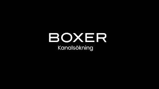 Boxer kanalsökning - Boxer TV Hub