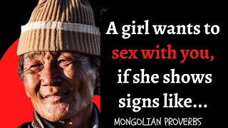 The Great Mongolian Proverbs And Sayings | Mongolian Quotes | Mongolia Aphorisms