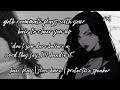 ♡your goth roommate plays with your hair to cheer you up♡ (F4A) | ASMR | Girlfriend Audio