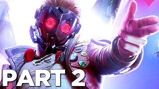 GUARDIANS OF THE GALAXY PS5 Walkthrough Gameplay Part 2 - STAR-LORD (FULL GAME)