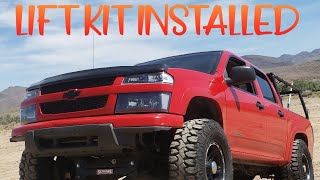 355 colorado gets a lift kit