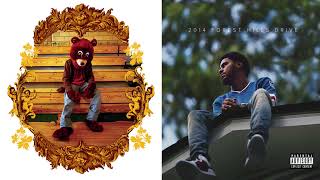 Kanye West - All Falls Down But It's Wet Dreamz - J.Cole (The College Dropout)
